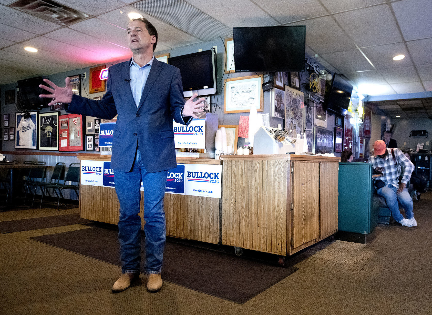 Steve Bullock Sioux City campaign